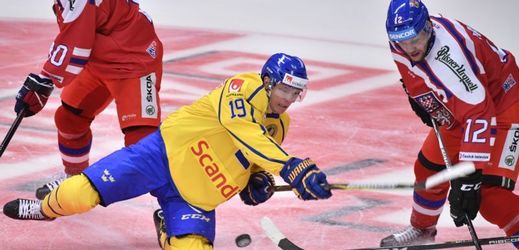 Švédi oplatili českým hokejistu porážku z Pardubic a zvítězili 3:1.