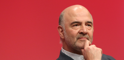 Evropský komisař pro hospodářské záležitosti Pierre Moscovici.