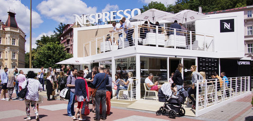 Nespresso pop-up kavárna, 52. ročník KVIFF