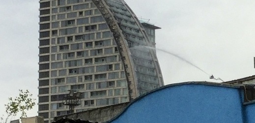 Výšková budova v Baku.