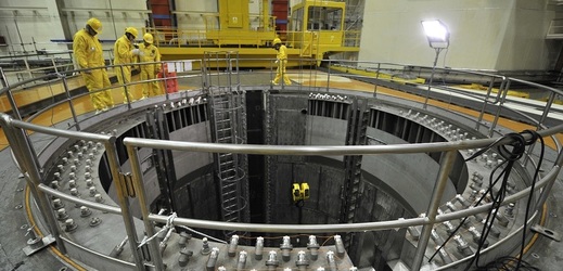 Reaktor v Dukovanech.