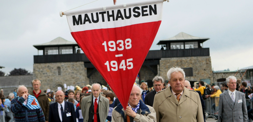 Koncentrační tábor v Mauthausenu.