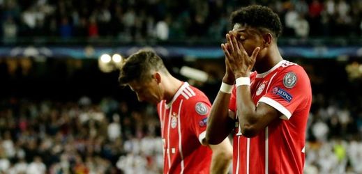 Hráči Bayernu měli po odvetě na hřišti Realu velký důvod k frustraci.