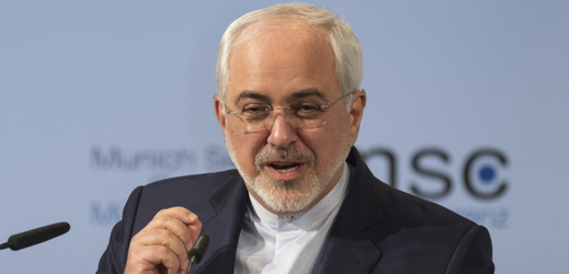 Íránský ministr zahraničních věcí Mohammad Džavád Zaríf.