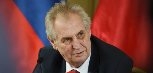 Prezident Miloš Zeman.