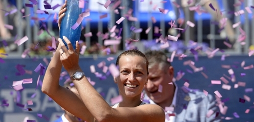 Petra Kvitová vyhrála turnaj v Praze.