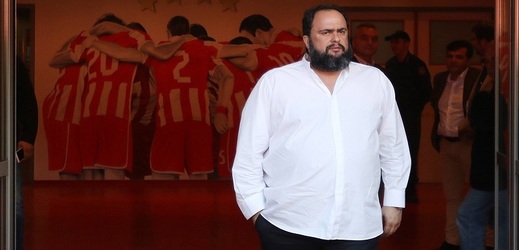 Majitel řeckého Olympiacosu Evangelos Marinakis opět zkritizoval své hráče.