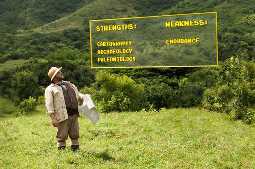 Jack Black si zahrál v Jumanji: Vítejte v džungli! profesora, který se specializoval na kartografii, archeologii a paleontologii.
