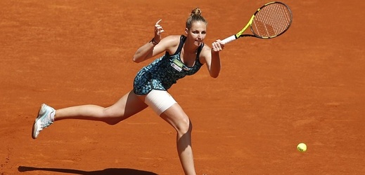 Kristýna Plíšková nestačila ve třetím kole Madrid Open na světovou jedničku Simonu Halepovou.