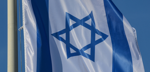 Vlajka Izraele.