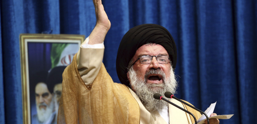 Vysoký íránský duchovní Ahmad Chátamí.
