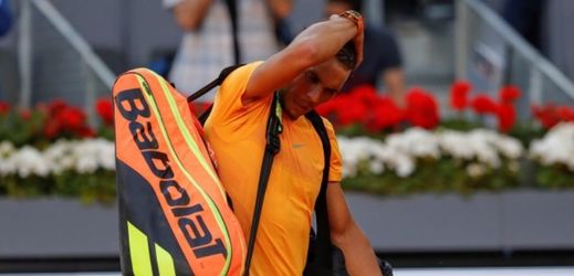 Rafael Nadal v Madridu končí.