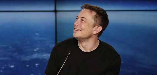 Zakladatel společnosti SpaceX Elon Musk.