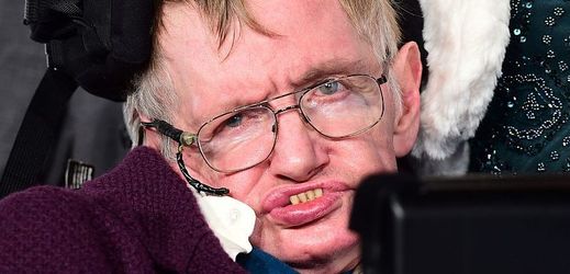 Zesnulý britský fyzik Stephen Hawking.