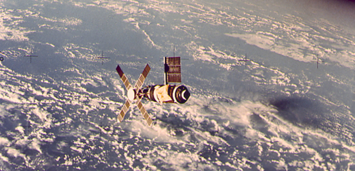 Vesmírná stanice Skylab.