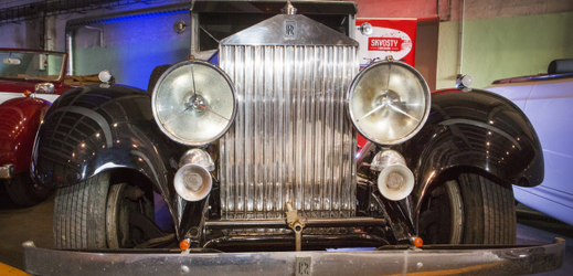 K vidění bude i vůz Rolls Royce Park Ward z roku 1934.