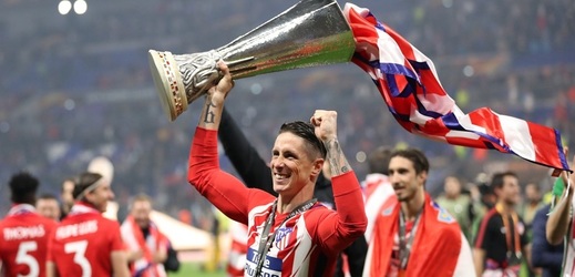 Španělský útočník Fernando Torres získal v dresu Atlética Madrid svou první trofej.