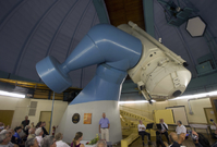 V ondřejovské hvězdárně byl 6. srpna 2012 slavnostně pojmenován největší dalekohled v ČR při příležitosti 45 let od uvedení do provozu teleskopu s dvoumetrovým zrcadlem, takzvaného ondřejovského dvoumetru (na snímku).