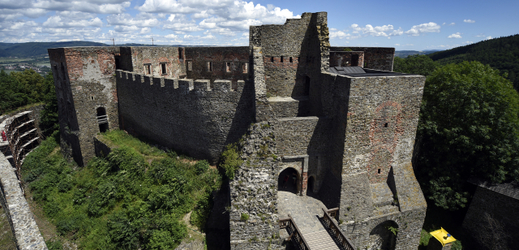 Středověký hrad Helfštýn, patří k nejnavštěvovanějším památkám Olomouckého kraje.