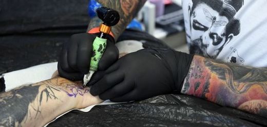 Mezinárodní festival piercingu a tetování Tattoo Convention na pražském výstavišti.