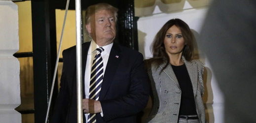 Melania Trumpová s manželem Donaldem.