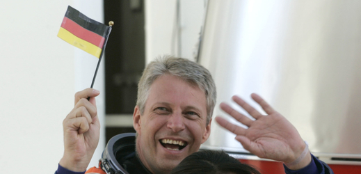 Německý astronaut Thomas Reiter.