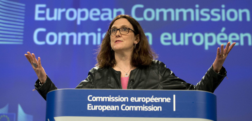 Komisařka pro obchod Cecilia Malmströmová.