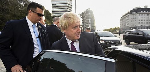 Britský ministr zahraničí Boris Johnson.
