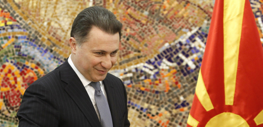 Makedonský expremiér Nikola Gruevski. 