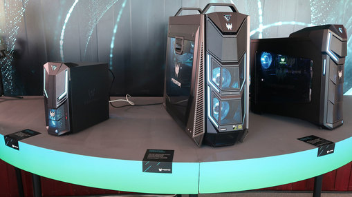 Acer v New Yorku představil novinky z herní řady Predator, včetně stylové bílé varianty