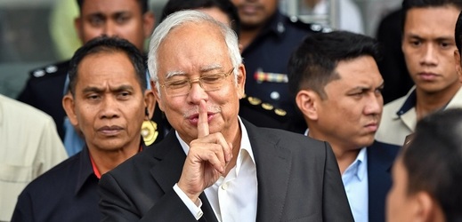 Malajsijský expremiér Najib Razak.