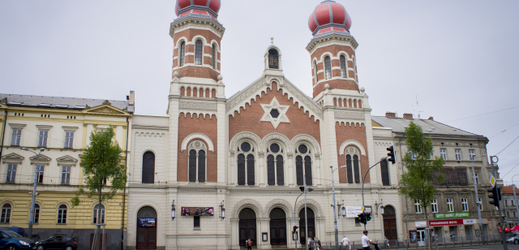 Velká synagoga v Plzni.