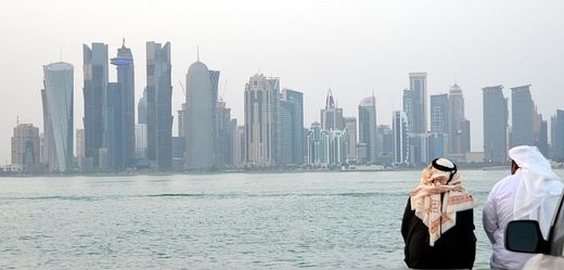 Katarské hlavní město Dauhá.