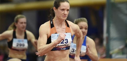 Atletka Kateřina Cachová. 
