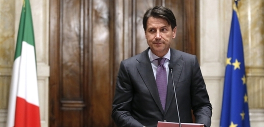Italský premiér Giuseppe Conte.