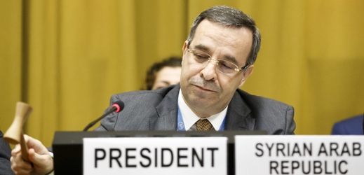 Syrský velvyslanec Houssam-Eddin Ala.