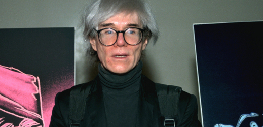 Americký výtvarník Andy Warhol.