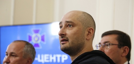Novinář Arkadij Babčenko.