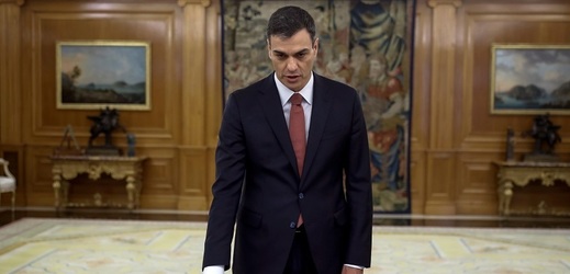 Nový španělský premiér Pedro Sánchez.