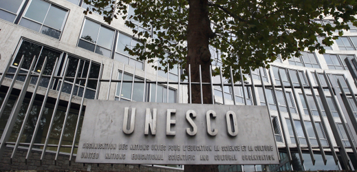 UNESCO, logo.