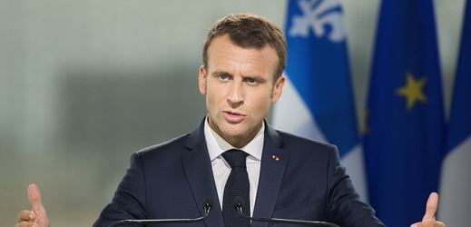 Emmanuel Macron. 