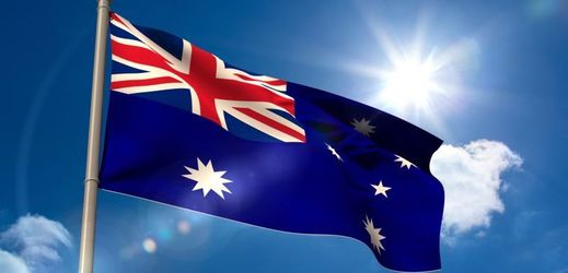 Australská vlajka.