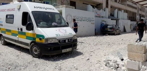 Provincie Idlib po bombardování syrskou armádou.