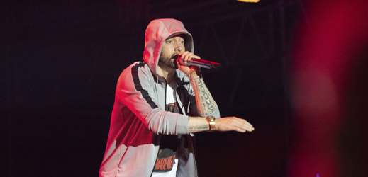 Eminem na festivalu Bonnaroo.