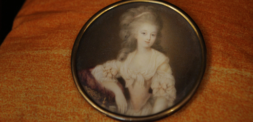 Portrét Marie Antoinetty. 