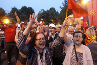 Protesty v Makedonii.