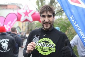 V Brně se koná Urban Challenge. Na snímku olympionik David Svoboda.