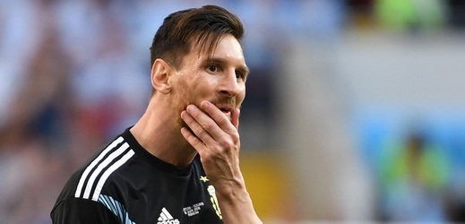 Lionel Messi nemůže být s výkonem Argentiny spokojený.
