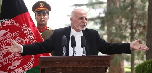Afghánský prezident Ašraf Ghaní.