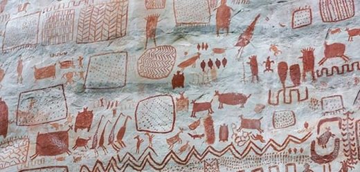Archeologové objevují v Kolumbii prastaré skalní kresby.